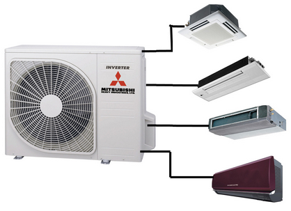 三菱中央空调一拖五_一拖五中央空调价格_一拖二的中央空调价格